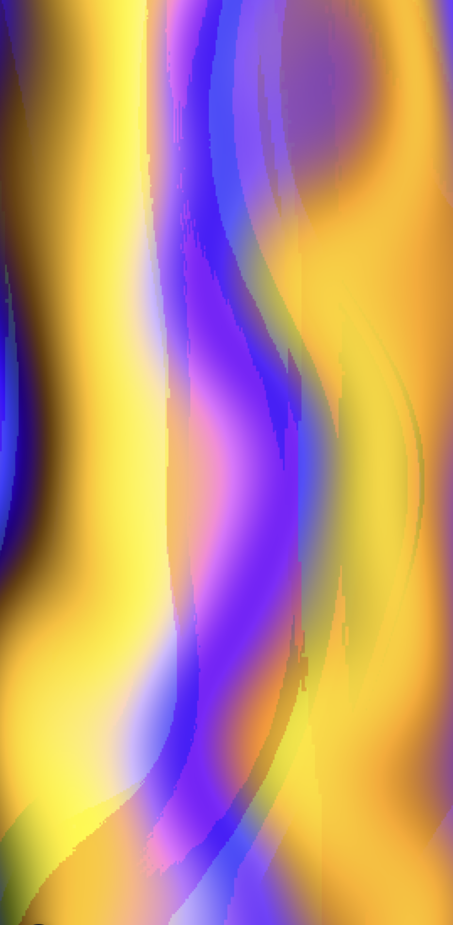 Tableau WAV 9 — visuel audio-réactif, Jordan Olivier Quiqueret, Ronde Paris